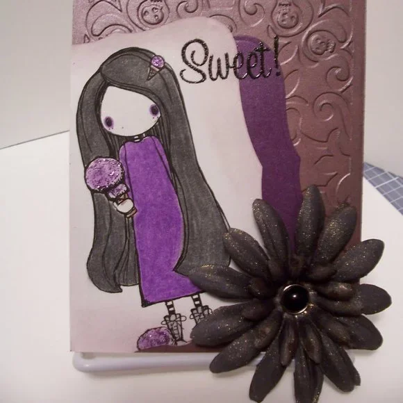 Cuttlebug A2 embossing folder - SKELETON SCROLL - Picture 9 of 9